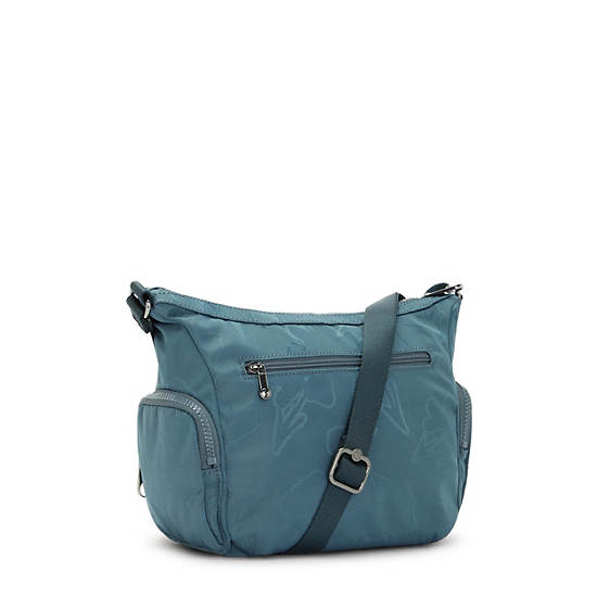 Kipling Gabbie Small Printed Çapraz Askılı Çanta Lacivert Gri | TR 2070IL